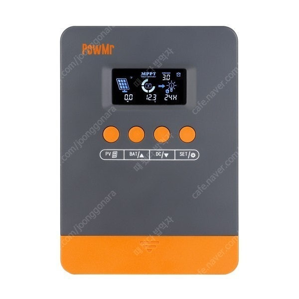 PowMr MPPT POW-M25 M45-PRO 태양광 충전 컨트롤러 패널 지능형 레귤레이터 이미지