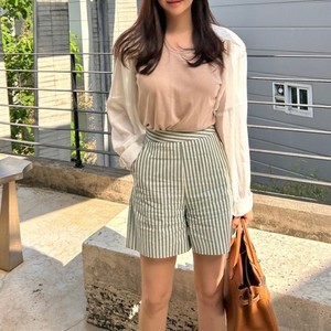 르뮈 라사 린넨 반바지 (새상품-S)