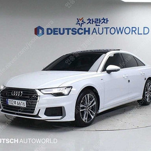아우디 A6 중고차 아우디 중고 흰색 2023년식 41,420km 45 TFSI 콰트로 프리미엄 최상의 컨디션