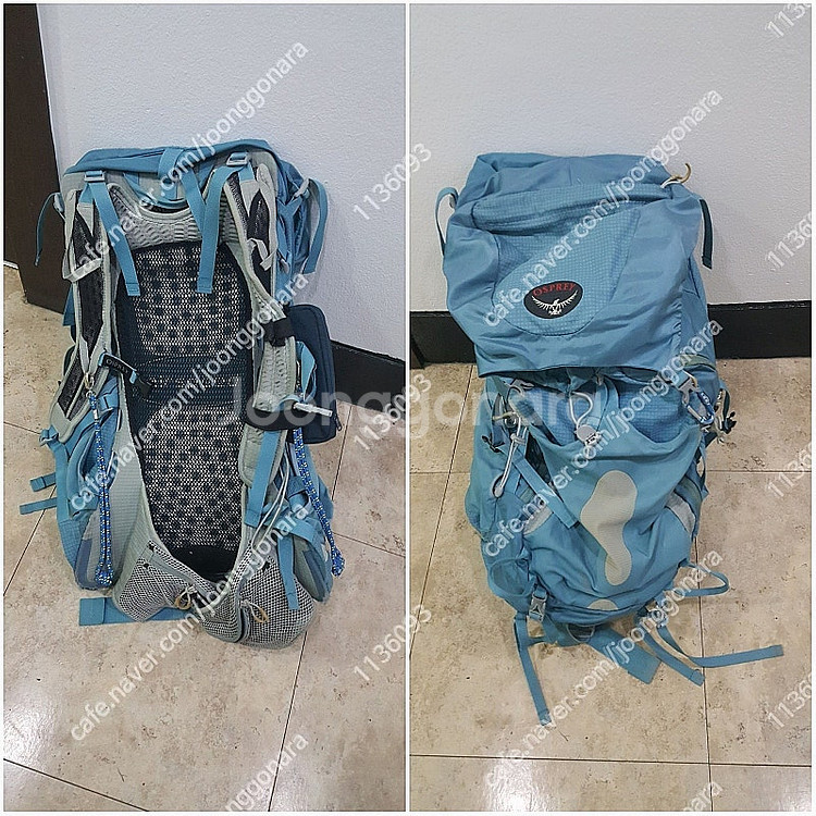 오스프리배낭 20리터 50리터 가방 패션--1