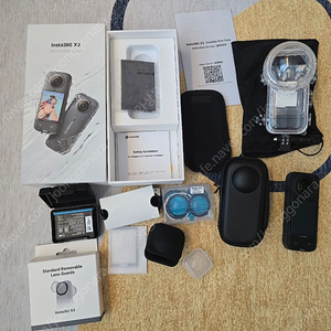 insta360 x3 + 다이브 케이스
