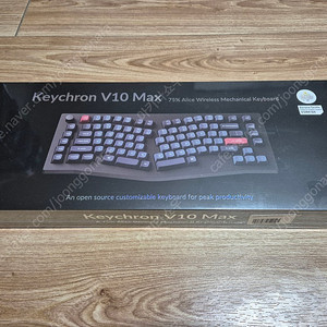 키크론 V10 MAX 블랙 바나나축 키보드 팝니다...