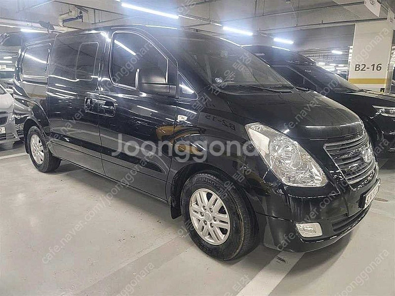 스타렉스 5밴 중고차 그랜드 스타렉스 중고 차 검정색 2016년식 56,004km 5인승 모던 중고자동차--3