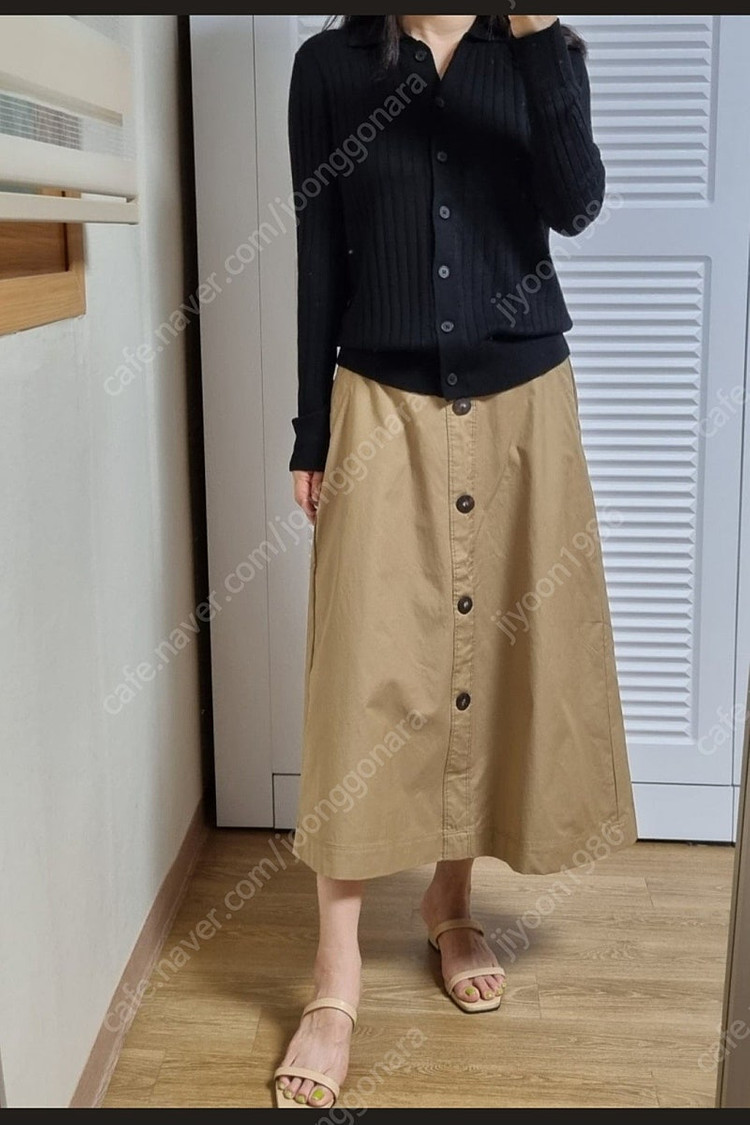 TAHARI 타하리 버튼 스커트 2종 세트--1