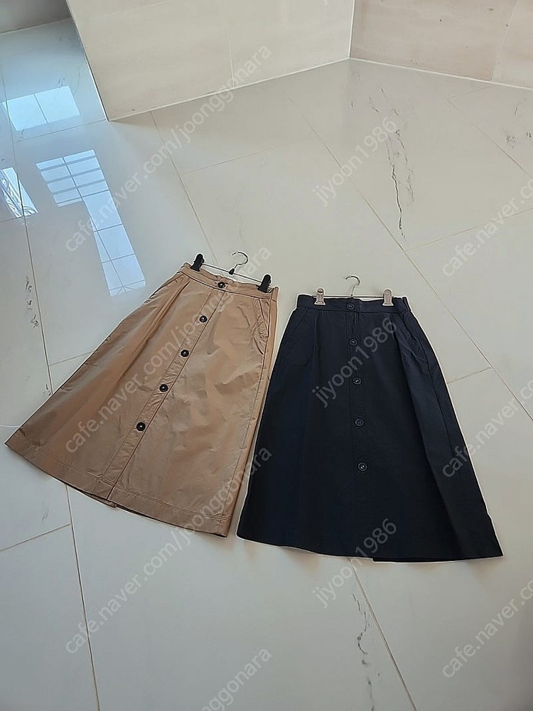 TAHARI 타하리 버튼 스커트 2종 세트--2