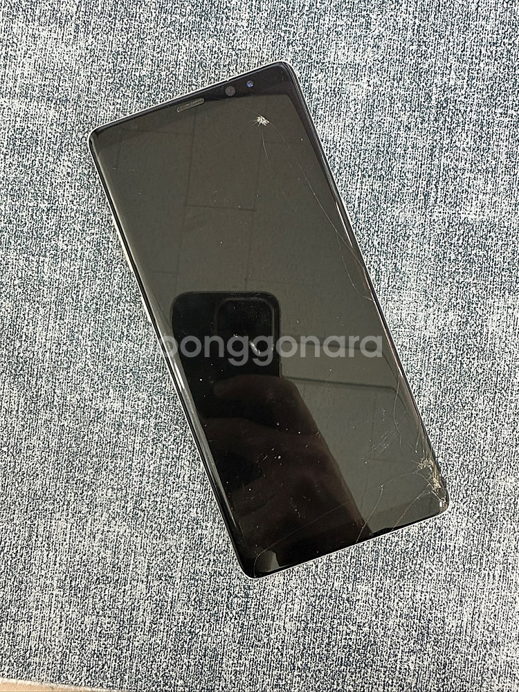 *게임용 서브용* 갤럭시노트8 64G 골드 액정파손 기...--4