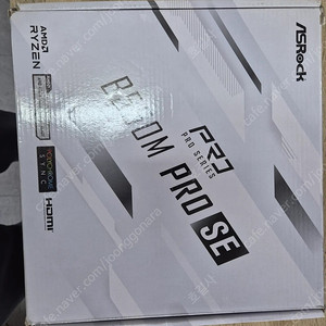 애즈락 B550M PRO SE 라이젠 AM4 메인보드