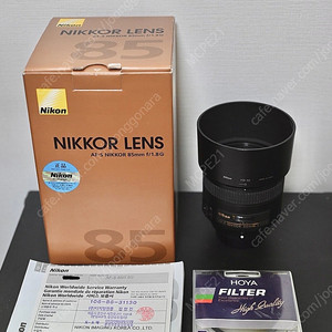 니콘 85mm F1.8G 단렌즈 팝니다.