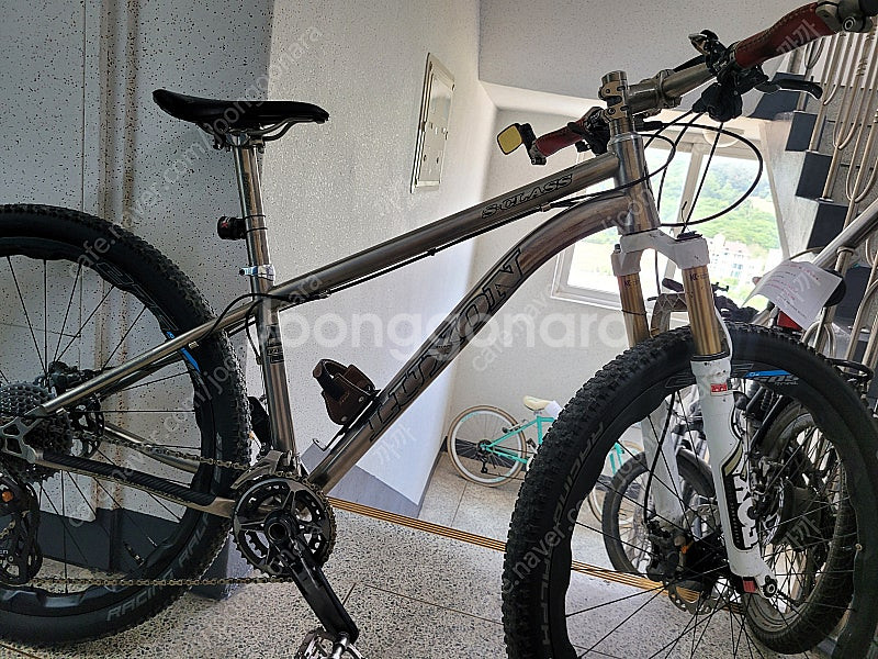 엘파마 티타늄 MTB 자전거--4
