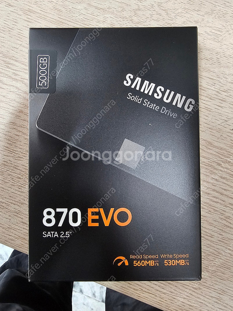 삼성evo870 500gb.미개봉.5만9천원--0