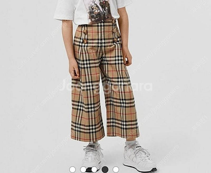 버버리키즈 와이드 팬츠 6y--0