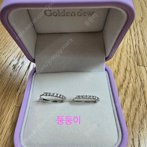 골든듀 모닝듀 원터치 귀걸이