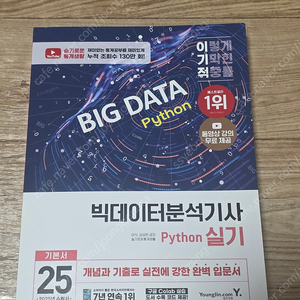 2025 이기적 빅데이터분석기사 Python 실기