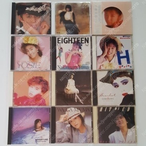 올드 J-pop) 다양한 80년대~90년대 일본 여성 가수 CD Collection (업데이트)