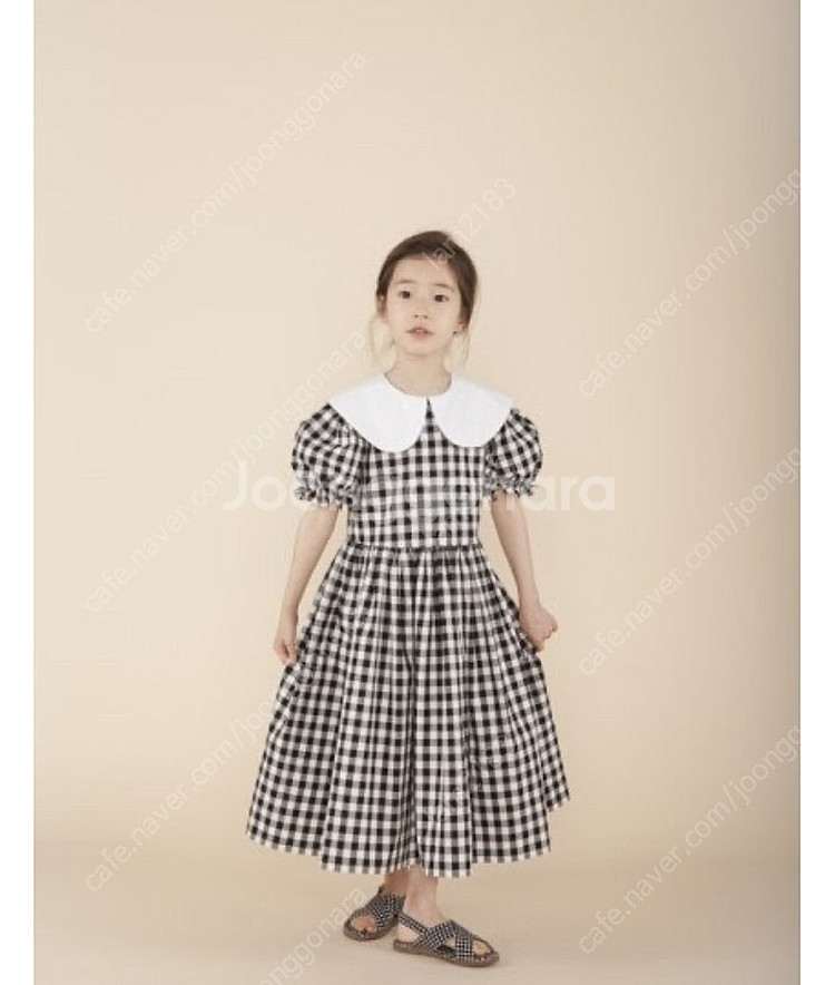 미미씨엘 빅카라 원피스(8-9세)--6