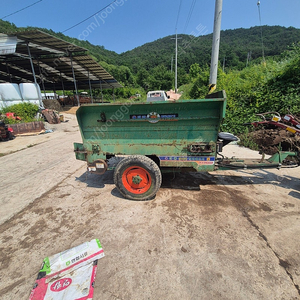 경운기 태광 퇴비살포기
