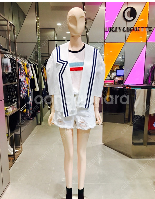 럭키슈에뜨 세일러 여름자켓--0