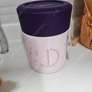스타벅스 써모스 보온 컨테이너 300ml 새상품