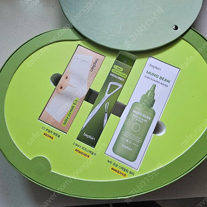 비플레인 녹두 모공 스케일링 워터 150ml 기획 (+초밀착 화장솜 40매/피지 스케일러)