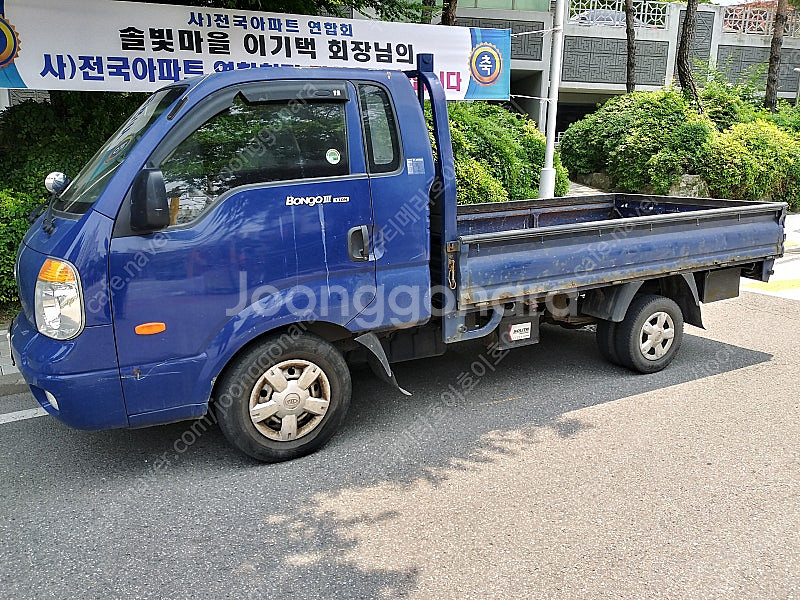 봉고3 2010년식 1톤 턴 카고 화물초장축 수동 4등...--1