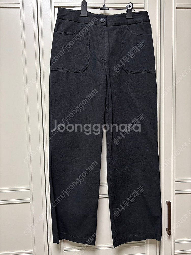 가빈 블랙 면바지 M (새상품)--0