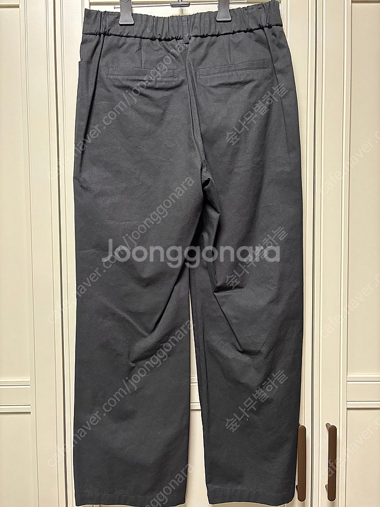 가빈 블랙 면바지 M (새상품)--3
