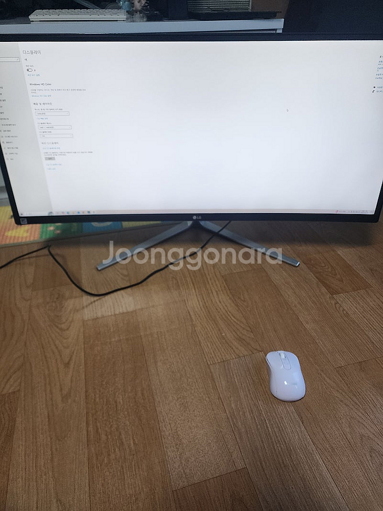 LG 34인치 와이드모니터 34UC97C 팝니다--1