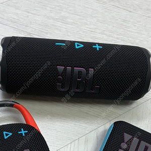 jbl flip7 블루투스 스피커 블랙오렌지