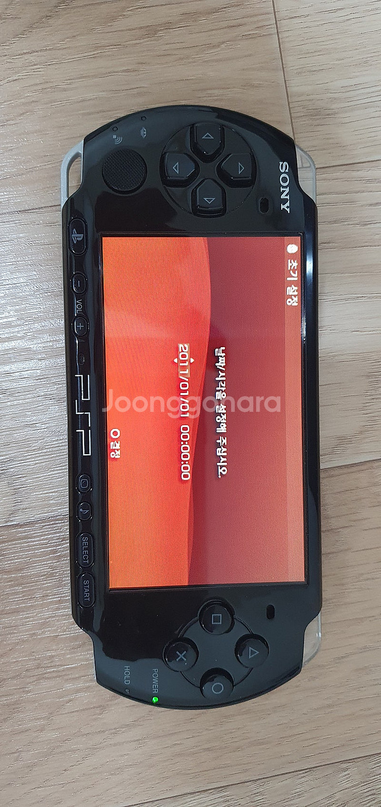 소니 PSP 깨끗한 블랙색상 3000번대 모델제품 15...--0