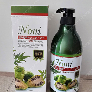 설수련 한방노니샴푸 750ml 노니샴푸 한방샴푸