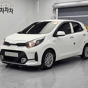 경차 중고 모닝 중고차 시세 기아 중고차 흰색 2022년식 30,568km 프레스티지 법인차량 할부가능