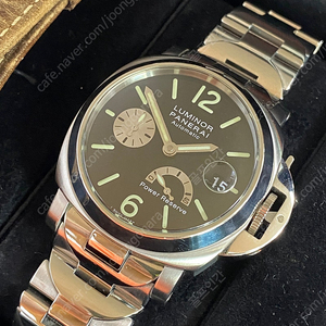 파네라이 126 40mm pam00126 브레이슬릿 파워리져브 올드팸