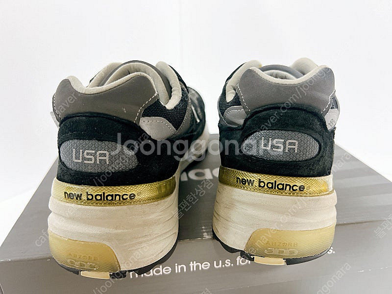 [270] 뉴발란스 992 메이드인 USA 블랙그레이--7