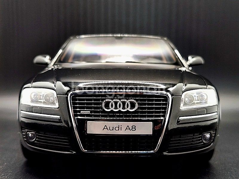 1/18 교쇼 아우디 A8 4.2 TDI 블랙 색상 판...--1