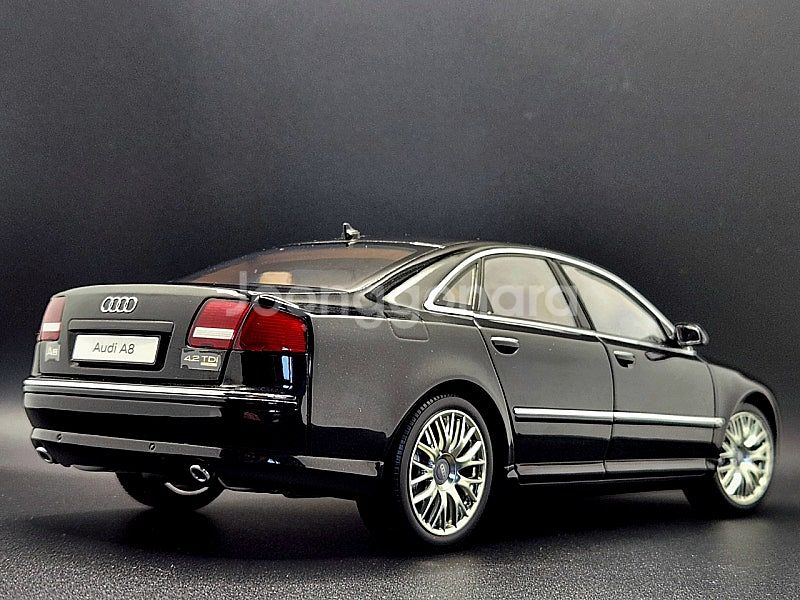 1/18 교쇼 아우디 A8 4.2 TDI 블랙 색상 판...--6