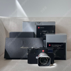 라이카 m10 블랙, 주미크론 35mm1.2 asph 실버