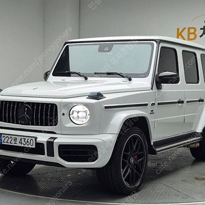 벤츠 G클래스 중고 G바겐 지바겐 중고 벤츠 G클래스 중고차 흰색 2024년식 5,430km AMG G63 매뉴팩처 수원중고차