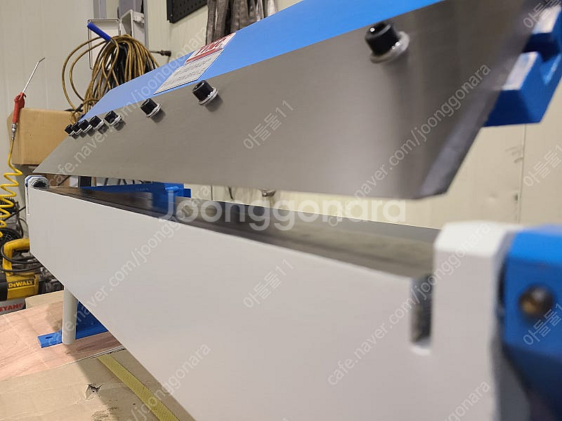 철판절곡기 수동 작업가능 폭600mm 두께1mm--3
