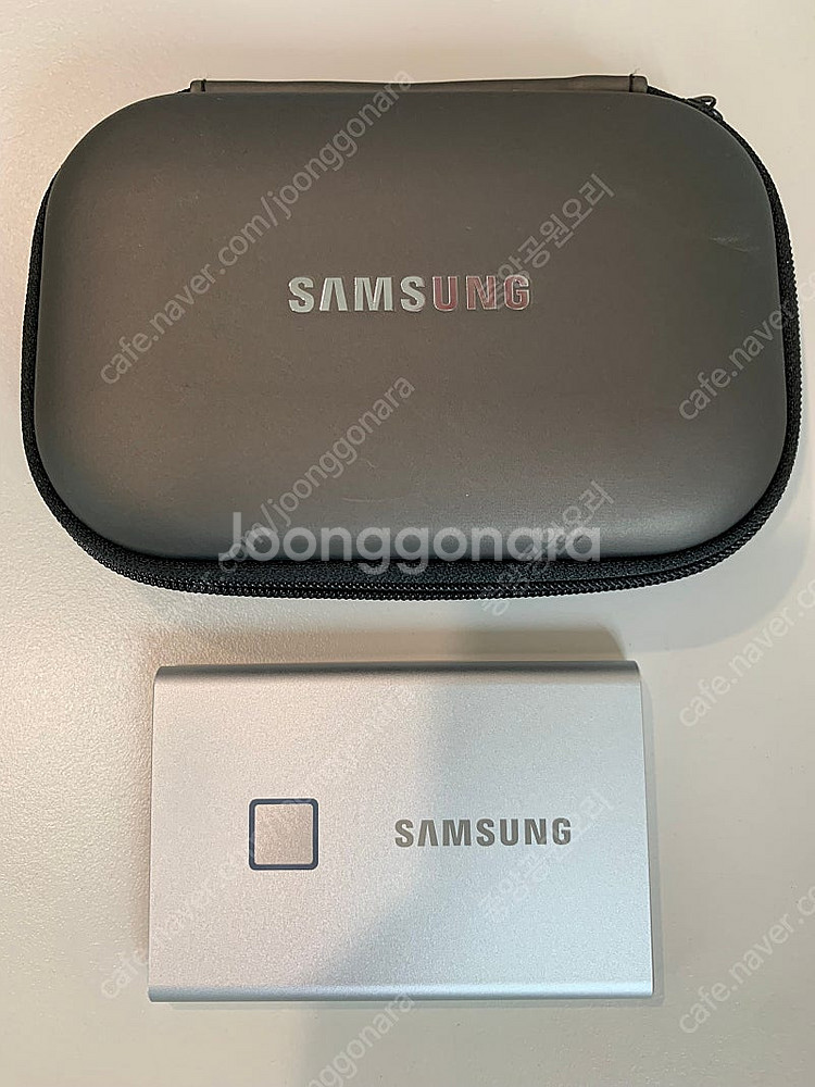 삼성 T7 터치 2TB 실버 외장SSD 판매--0