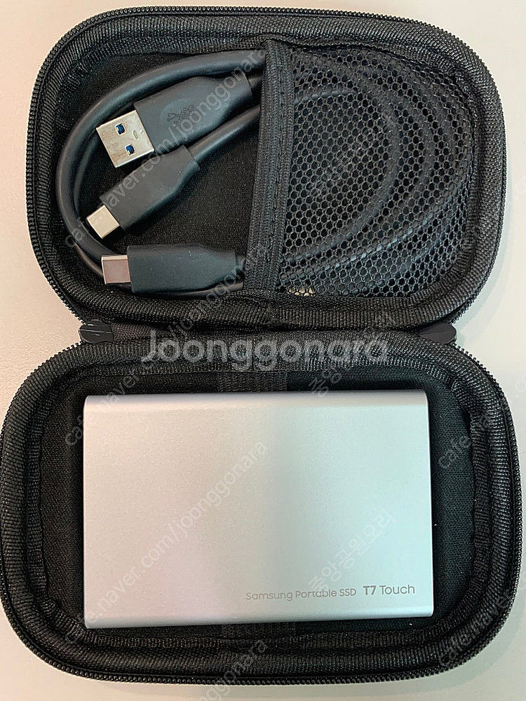 삼성 T7 터치 2TB 실버 외장SSD 판매--1