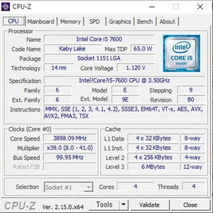 중고 컴퓨터 판매합니다. [사무 + 게임용 풀세트 판매] I5-7600 / GTX1050 / 16GB / SSD128+HDD500]
