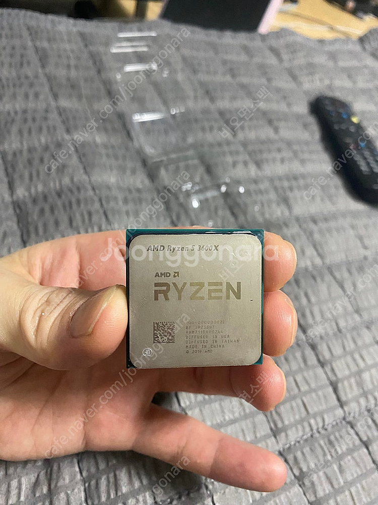 AMD 라이젠5 3600X CPU 판매합니다--0