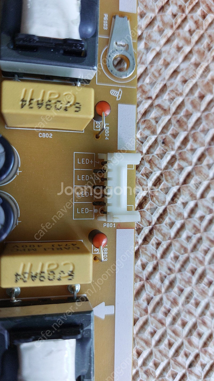 LG TV 파워보드(LGP65LIU-16CH2) 부품용--4