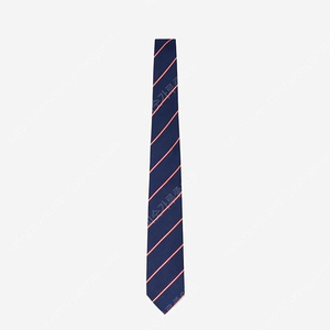 유니클로 x JW앤더슨 실크 타이 네이비