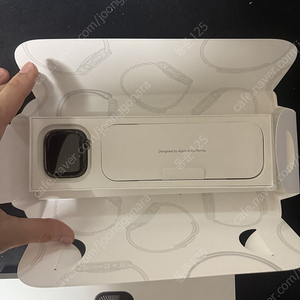 애플워치10 46mm 셀룰러 슬레이트 티타늄 풀박