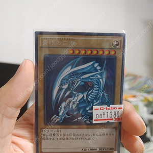 유희왕 푸른눈의백룡 시크릿레어 s급 일판(15ax jpy07)