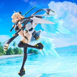큐즈큐 (quesQ) 1/7스케일 피규어 Fate/Grand Order 페이트 그랜드 오더 어쌔신/오키타 J 소지 (1차 재림)
