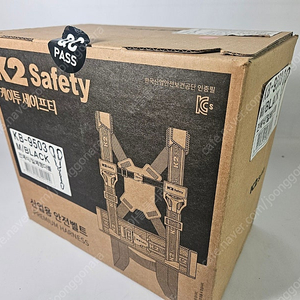 K2 산업용 안전벨트 KB-9503 (전체식/일체형더블/블랙/M)