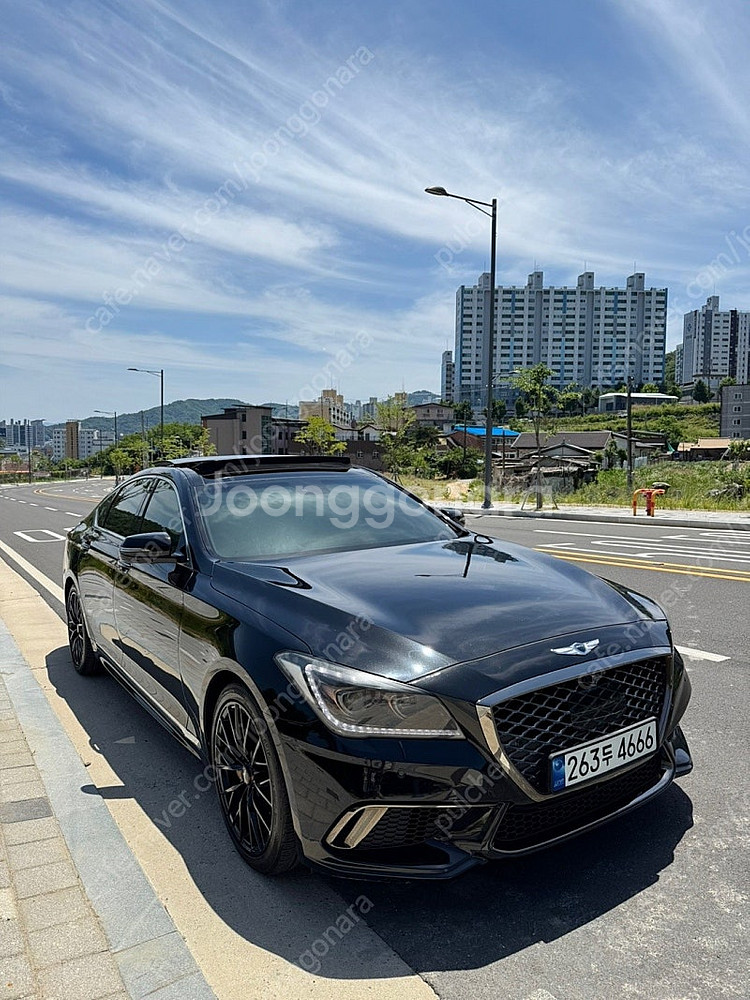제네시스dh g80스포츠 풀개조 팝니다--0