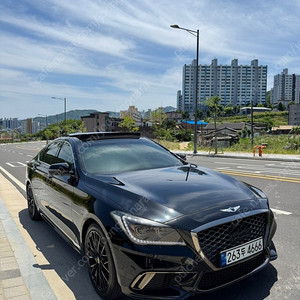 제네시스dh g80스포츠 풀개조 팝니다